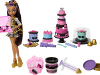 monster high jbg78 Игровой набор "Сладкий торт на день рождения" с куклой "Клодин Вульф" 