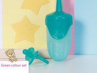 zapf creation 833131 set biberon și suzetă baby born (36 cm) în sort.