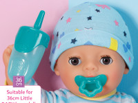 zapf creation 833131 set biberon și suzetă baby born (36 cm) în sort.