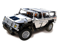 cada c51044w Машина на радиоуправлении "hummer warrior h2" (575 дет.)