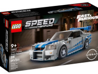 lego speed champions 76917 constructor "2 fast 2 furious nissan skyline gt-r (r34)" (319 el.)