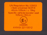 chipolino scaun auto max safe isofix i-size 360 °c (40-150 cm.) gr. 0+/1/2/3 ( 0-36 kg.) stkmax02303sa sand