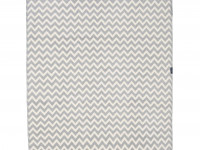 womar zaffiro patura de bumbac (75х100 cm.) zigzag/gri-alb
