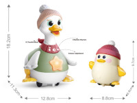 hola toys he9987 Игровой набор "Утиная семья"