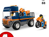 lego city 60491 constructor "transportor de motociclete" (88 el)