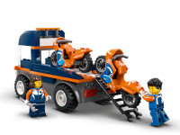 lego city 60491 constructor "transportor de motociclete" (88 el)