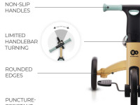 kinderkraft Беговел трехколесный 4trike бежевый
