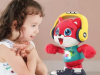 hola toys 721 Интерактивная игрушка "Танцующий котик"