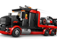 lego city 60493 constructor "camion f1 cu mașină de curse audi f1" (508 el.)