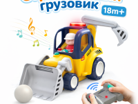 hola toys he9988 jucărie cu telecomandă "camion de construcții"
