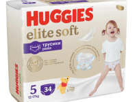 huggies Трусики elite soft 5 (12-17 кг.) 34 шт.