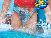 huggies little swimmers chiloței de înot 2-3  (3-8 kg.) 12 buc.