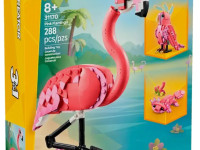 lego creator 31170 constructor 3 în 1 "animale sălbatice: flamingo roz" (288 el.)