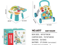 bibiin toys 6017 Ходунки-каталка c игровым центром 4 в 1
