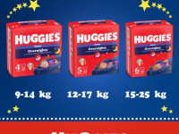 Ночные подгузники-трусики "huggies overnights" 6 (15-25 кг) 22 шт.
