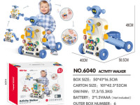 bibiin toys 6040 Музыкальные ходунки 5-в-1 голубой