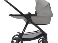 kinderkraft carucior 4in1 newly + mink pro cu baza gri