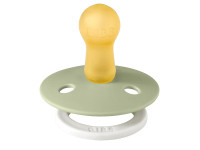 bibs suzeta rotunda din latex color glow sage & cloud (18-36 luni) 2 buc.