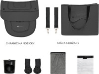 kinderkraft Коляска 2-в-1 yoxi серый