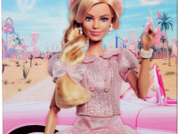 barbie jbj53 Коллекционная кукла "the move" в розовом пышном платье