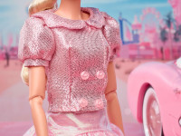 barbie jbj53 Коллекционная кукла "the move" в розовом пышном платье