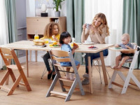 kinderkraft scaun pentru copii enock (lemn)