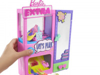 barbie hfg75 set de joc "extra surprise fashion closet " cu animal de companie si accesorii