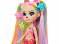 enchantimals htj70 papusa "katrice kangaroo cu animalul de companie cangur"