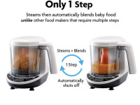 baby brezza Пароварка-блендер food maker deluxe food maker deluxe baby brezza
