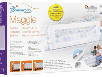 dreambaby g7742 Защитный барьер на кровать универсальный maggie (110 х50 см.) белый 