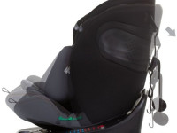 chipolino scaun auto "i-size isofix motion" stkmot02401ob (40-150 cm.) negru