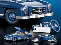 hot wheels hww25 constructor "brick shop mercedes-benz 300 sl" (1600 el.)