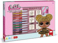 multiprint 4980 set de 12 carioci cu 7 ștampile "l.o.l"