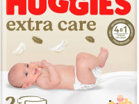 huggies extra care 2 (3-6 kg.) 82 buc.