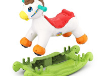 hola toys 987 Музыкальная Игрушка-качалка "Лошадка"