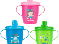 canpol 31/200 cană anti-scurgere "toys" (9 luni+) 250 ml.