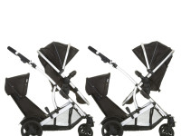 hauck Коляска для двух детей duett 2 black