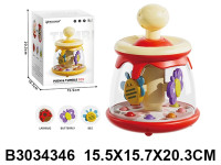 43461 Игрушка Юла "Пчёлка" (красный)