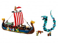 lego creator 31132 constructor "nava vikingă și șarpele midgard" n(1192 el.)