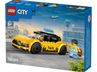 lego city 60487 constructor "taxi galben" (122 el.)