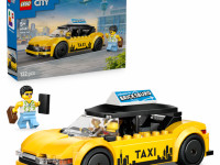 lego city 60487 constructor "taxi galben" (122 el.)