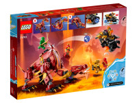 lego ninjago 71793 Конструктор "Лавовый дракон-трансформер" (479дет.)