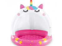 intex 58438 piscină gonflabilă pentru copii "unicorn" (102x102 cm)
