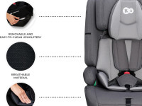 kinderkraft Автокресло safety-fix 2 i-size kcsafi02gry0000 (76-150 см.) серый