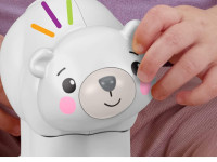 fisher price jdl63 jucăria educativă "ursulețul polar" seria "târăște-te după mine"