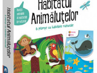 as kids 1024-50352 joc educativ agerino "habitatul animăluțelor" (ro)