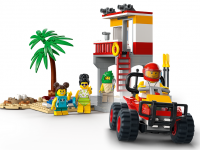 lego city 60328 constructor "post de salvamar pe plajă" (211 el.)