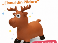 bo. 8055ml Игрушка-прыгунок "Лесной Лось"