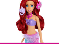 disney princess jbf86 păpușa "ariel" cu măsuță de toaletă sidef