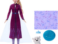 disney princess jfg16 Кукла Эльза с медвежонком "Холодное сердце"